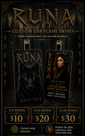 Custom USB Flash Drives 6-10 Songs